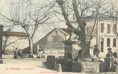 CPA FRANCE 83 "La Farlède, le lavoir"