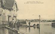 60 Oise / CPA FRANCE 60 "Creil, le bout de la rue Henry Pauquet" / INONDATIONS