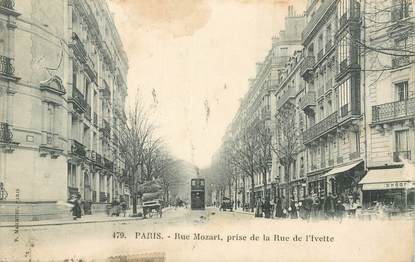 CPA FRANCE 75016 "Paris, Rue Mozart"