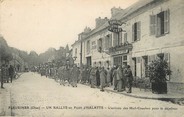 60 Oise / CPA FRANCE 60 "Fleurine, un rallye en forêt d'Halatte"