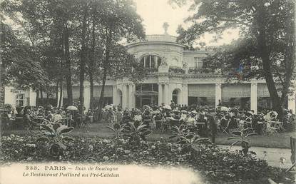 CPA FRANCE 75016 "Paris, Bois de Boulogne, le restaurant Paillard au Pré Catelan"