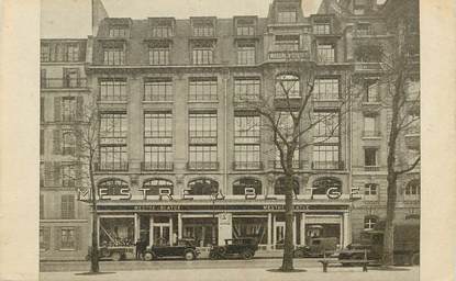 CPA FRANCE 75017 "Paris, avenue de la Grande Armée, Mestre & Blatgé"