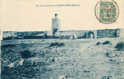 CPA MAROC / Vue de la casbah de Mansouria