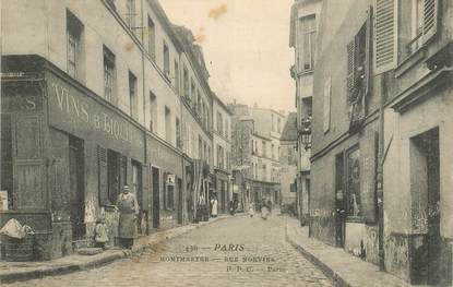  CPA FRANCE 75018 "Paris, la rue Norvins"