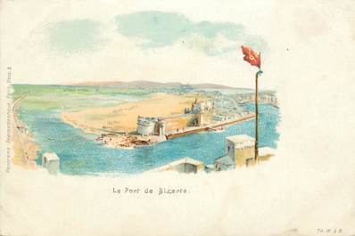 CPA TUNISIE / Le Port de Bizerte / Gruss