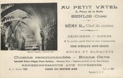 / CPA FRANCE 60 "Senlis, au petit Vatel"