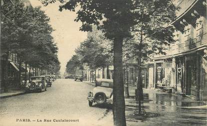  CPA FRANCE 75018 "Paris, la rue Caulaincourt"