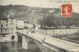CPA FRANCE 19 "Bort, pont sur la Dordogne et la place Marmontel"