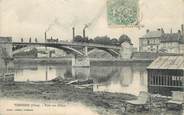 60 Oise / CPA FRANCE 60 "Verberie, pont sur l"Oise"