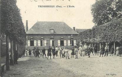 / CPA FRANCE 60 "Troissereux, l'école"