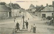 60 Oise / CPA FRANCE 60 "Tracy le Mont, place de la Mare"