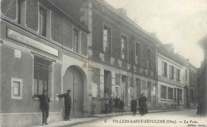 / CPA FRANCE 60 "Villers Saint Sépulcre, la poste"