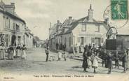 60 Oise / CPA FRANCE 60 "Tracy le Mont, Ollencourt, place de la Mare"