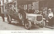 60 Oise / CPA FRANCE 60 "Les petits réfugiés de l'Oise partant en vacances" / AUTOMOBILE