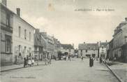 60 Oise / CPA FRANCE 60 "Almenèches, place de la mairie"