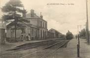 61 Orne / CPA FRANCE 61 "Almenèches, la gare"