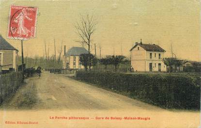 / CPA FRANCE 61 "Gare de Boissy, maison Maugis"