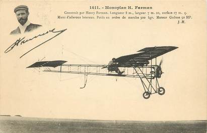 CPA AVIATION "Monoplan Farman"