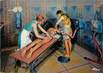 / CPSM FRANCE 73 "Aix Les Bains, douche massage d'Aix" /  THERMALISME