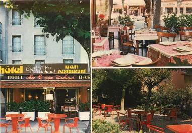 / CPSM FRANCE 73 "Aix les Bains, hôtel restaurant la Mère Michaud"