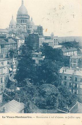   CPA FRANCE 75018 "Paris, le vieux Montmartre, 1904" / Série 1089, N° 17