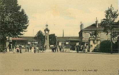   CPA FRANCE 75019 "Paris, Les Abattoirs de la Villette"