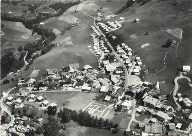 / CPSM FRANCE 73 "Arèches, vue générale aérienne et la village du Praz"