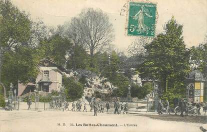   CPA FRANCE 75019  "Paris, les Buttes Chaumont"