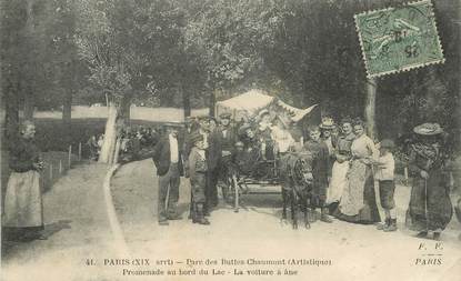   CPA FRANCE 75019  "Paris, Parc des Buttes Chaumont"