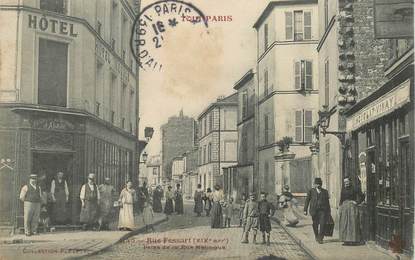   CPA FRANCE 75019  "Paris, la rue Fessart" / TOUT PARIS