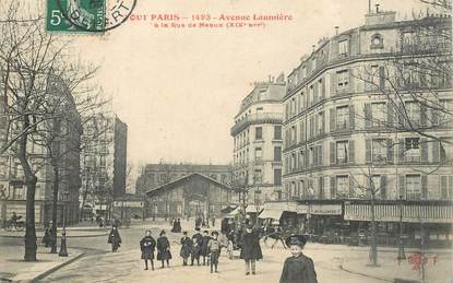   CPA FRANCE 75019  "Paris, l'avenue Laumière"