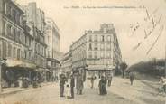 75 Pari CPA FRANCE 75020 "Paris, la rue des Amandiers et l'avenue Gambetta"