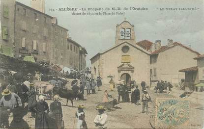 CPA FRANCE 43 "Allègre, la Chapelle ND de l'Oratoire"