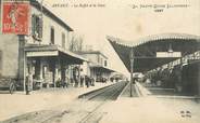 43 Haute Loire CPA FRANCE 43 "Arvant, le Buffet et la Gare" 