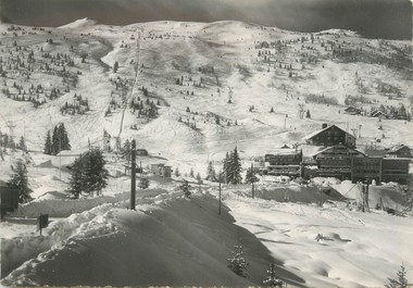 / CPSM FRANCE 73 "Courchevel 1850, pistes de la Loze"