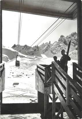 / CPSM FRANCE 73 "Courchevel , le téléphérique de la Saulire"