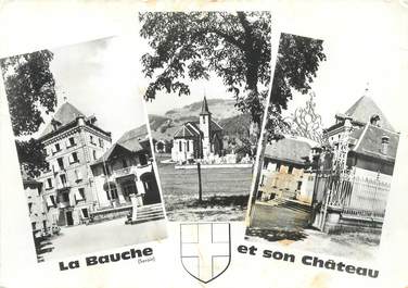 / CPSM FRANCE 73 "La Bauche et son château, colonie de vacances des forces armées"