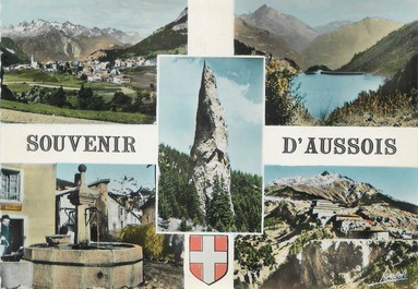 / CPSM FRANCE 73 "Souvenir d'Aussois"