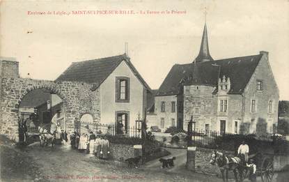 / CPA FRANCE 61 "Saint Sulpice syr Rille, la ferme et le prieuré"