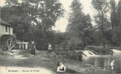 / CPA FRANCE 61 "Saint Cénéri, moulin de Trotté"