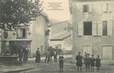 CPA FRANCE 43 "Bas en Basset, place de la mairie, la rue du Ruisseau"