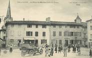 43 Haute Loire CPA FRANCE 43 "Bas en Basset, place du marché, sortie des écoles"