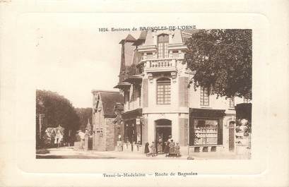 / CPA FRANCE 61 "Tesse La Madeleine, route de Bagnoles"