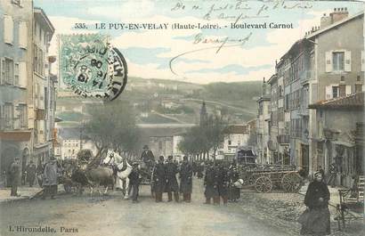 CPA FRANCE 43 "Le Puy, le boulevard Carnot"