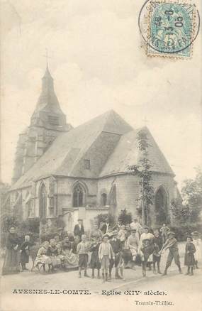 / CPA FRANCE 62 "Avesne Le Comte, église"