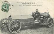 Theme CPA AUTOMOBILE / Circuit de la Seine Inférieure, 1907, Weigel sur Voiture Weigel
