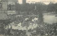 62 Pa De Calai / CPA FRANCE 62 "Arras, la procession de la fête Dieu"