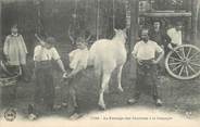 43 Haute Loire CPA FRANCE 43 "le ferrage des chevaux à la campagne"