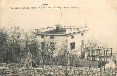 / CPA FRANCE 62 "Anvin, chalet, la terrasse est une toiture en ciment volcanique"