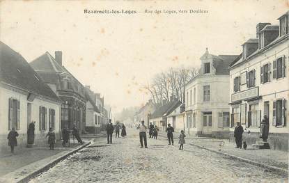 / CPA FRANCE 62 "Beaumetz Les Loges, rue des loges"